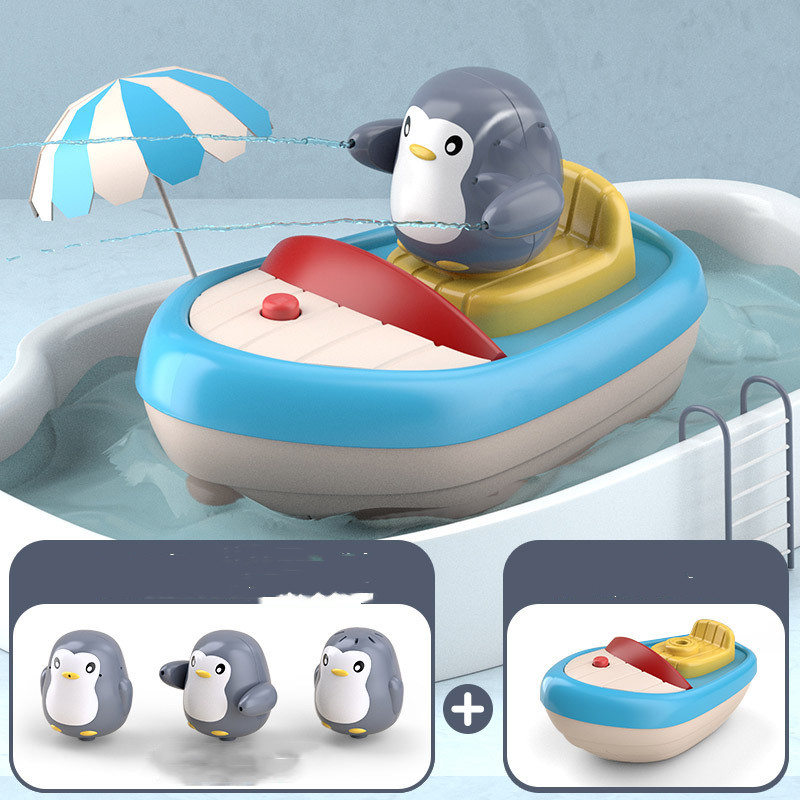 Penguin Squad Splash Boat